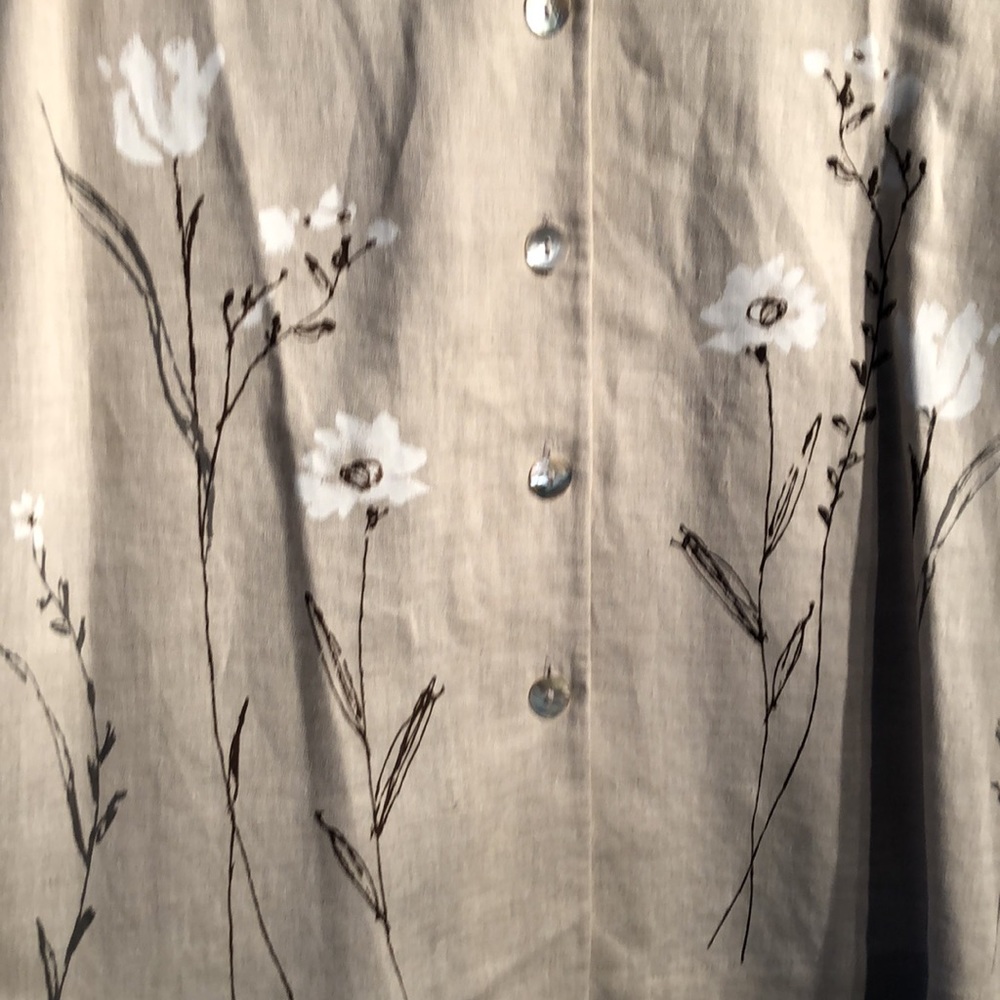 Jordan Linen (55%) Top - Tan - Large - Picture 3 of 5